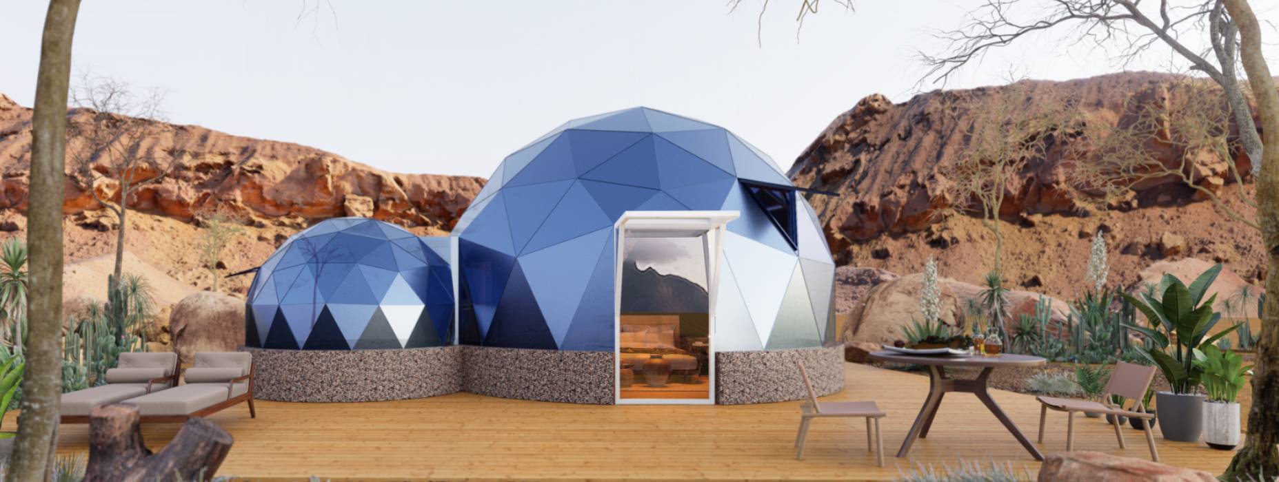 中山球形智能光伏玻璃星空房